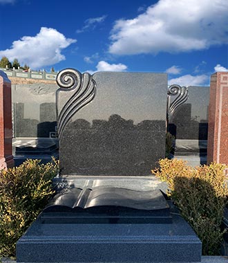 陶然沈陽墓園玫瑰園黑金沙墓碑價格