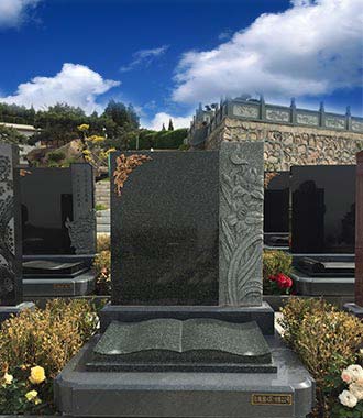 沈陽墓地陶然墓園玫瑰一號碑碑型展示